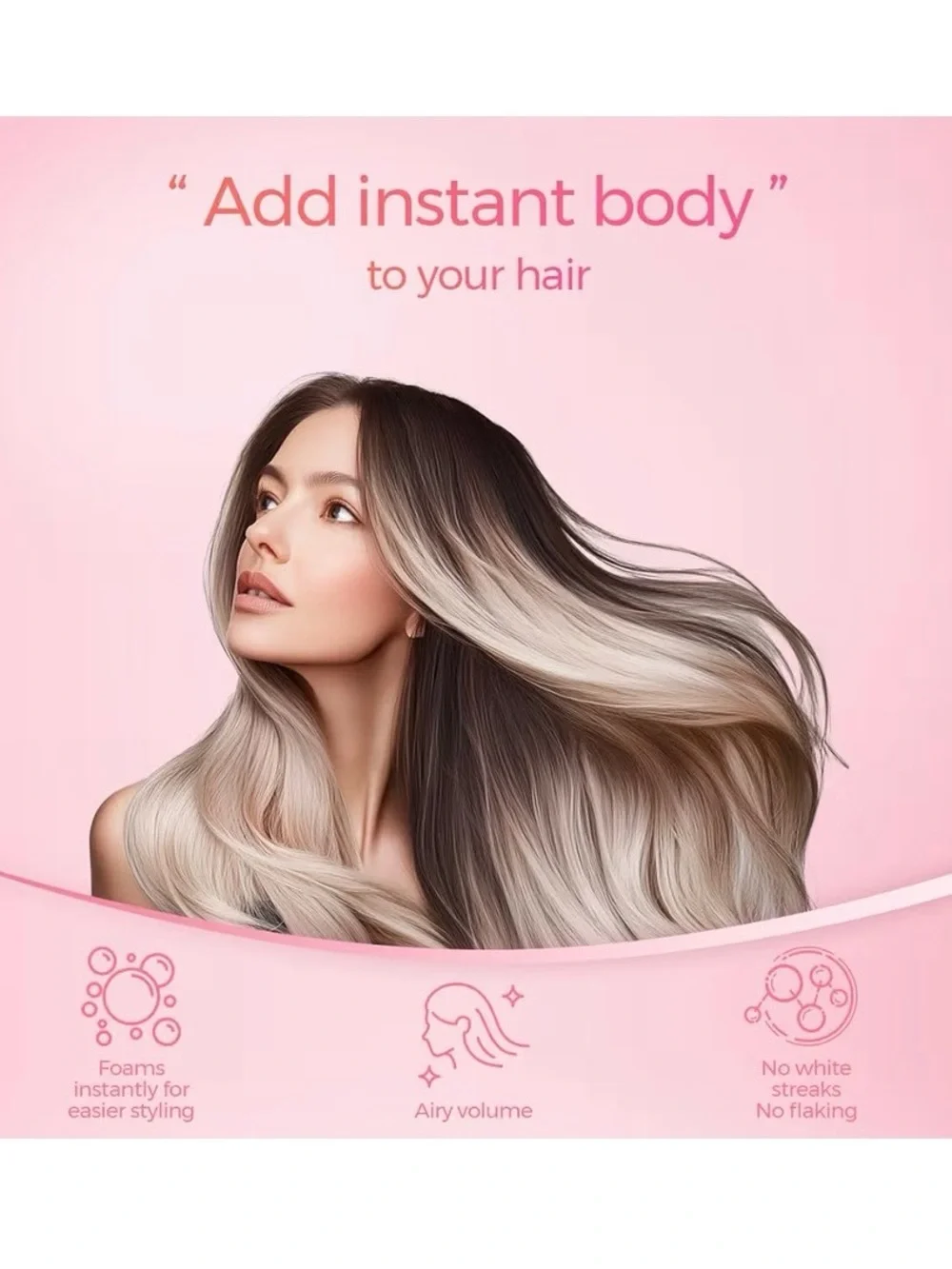 TIDEWAY Full & Airy Volumizing Hair Mousse 5 oz Anti-Frizz Volume‎ EXP 11/27